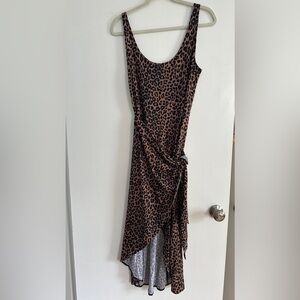 Reformation Leopard Jersey dress!